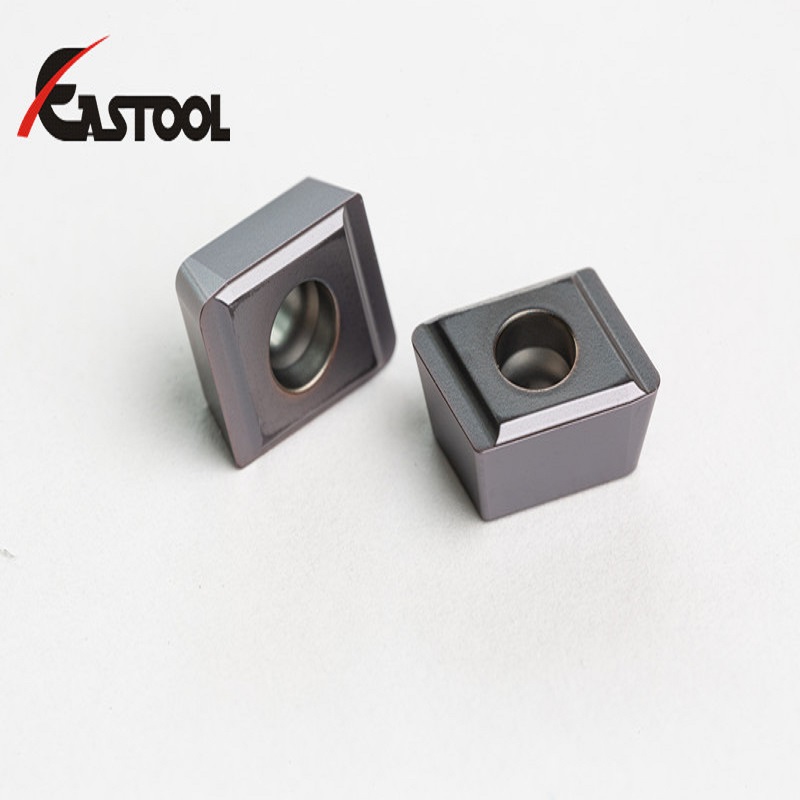 車床切削刀具硬質(zhì)合金鉆削刀片 800-06T308M-I-G，用于深孔加工，帶 PVD 涂層